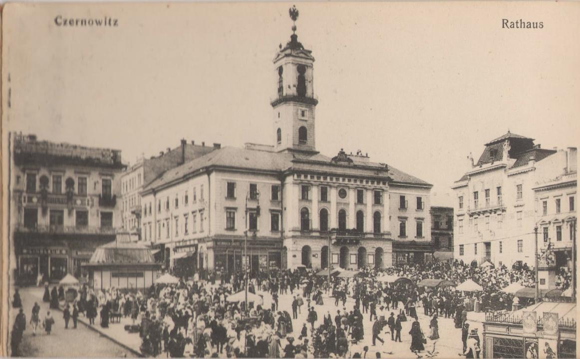 Czernowitzer Rathaus am ehemaligen Ringplatz