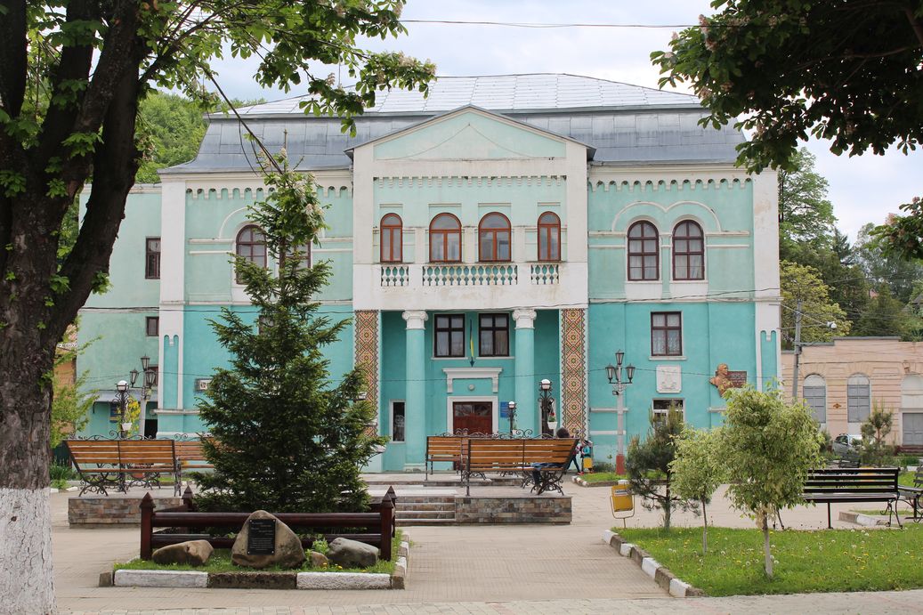 Frühere Hauptsynagoge reformierter Juden in Wischnitz